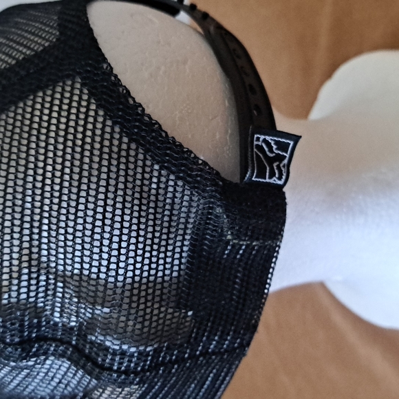 Fox Hat lightning bolt Riders Company black pink adjustable - Picture 4 of 6